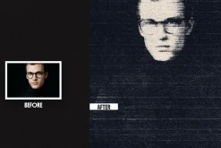Bad Photocopy Square,Poster Effect