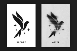 Bad Print Effect for Posters