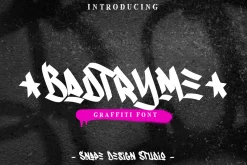 Badtryme - Graffiti Font