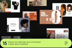 Bajhu - 15 Figma Fashion Web Headers