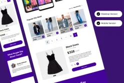 Baju - Fashion Landing Page V2