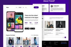 Baju - Fashion Landing Page V2