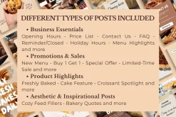 Bakery Instagram Template Canva