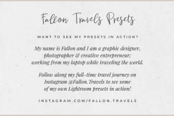 Bali Lightroom MOBILE Presets