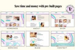 Balloon business website template