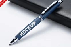 Ballpoint Pen Positioned Diagona PSD