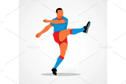 ball, soccer, player