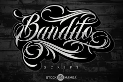 Bandito Script Font