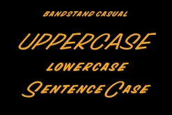 Bandstand Font Set