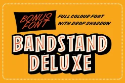 Bandstand Font Set