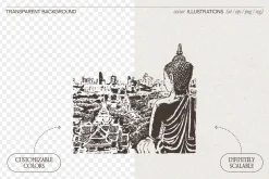 Bangkok Cityscape Sketches