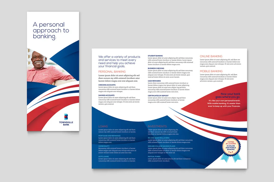 Bank Brochure Template