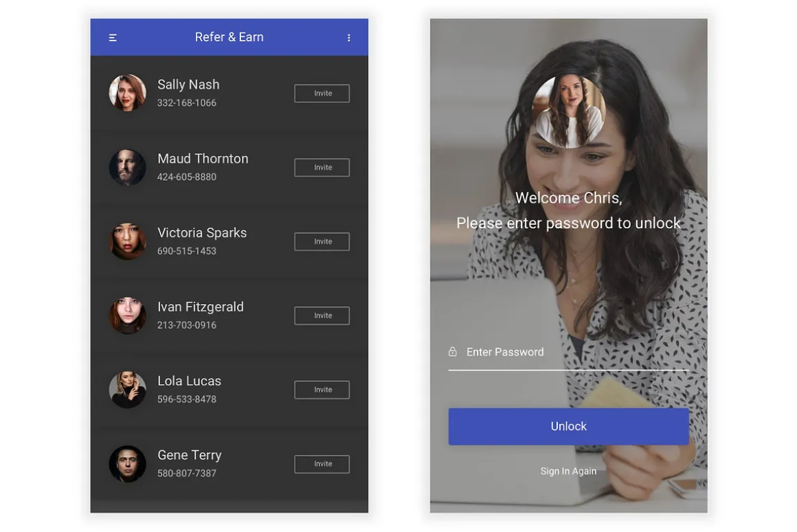 Banking & Finance UI Kit (Sketch)