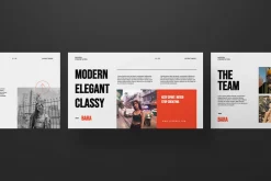 BARA Brand Fashion Google Slide