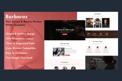 Barbaraz - Barbar Shop HTML Template