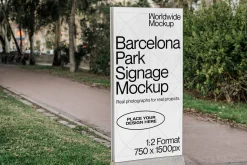Barcelona Signage Mockup