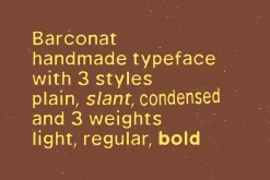 Barconat Rough Sans Serif