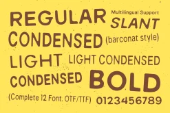 Barconat Rough Sans Serif