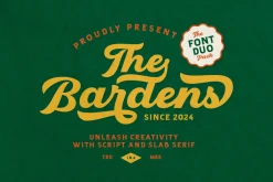 Bardens - Retro Font Duo