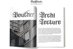 Barghust - Modern Blackletter Font