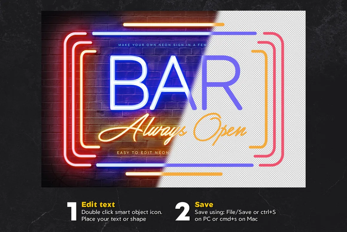 Bar Neon Sign Creator