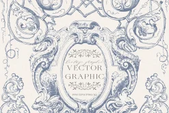 Baroque Vintage Vector Frames Crests