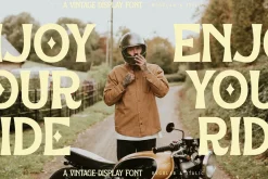 Barqen A Vintage Display Font LS