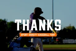 Basebold Sport Varsity Baseball Font