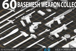 BASEMESH WEAPON COLLECTION