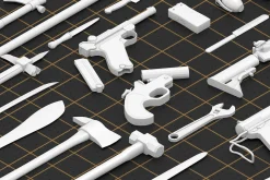 BASEMESH WEAPON COLLECTION