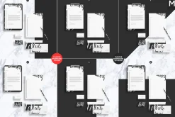 Basic Company Identity Mock-ups Set