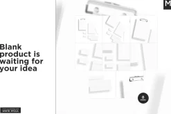 Basic Company Identity Mock-ups Set