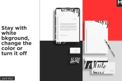 Basic Company Identity Mock-ups Set