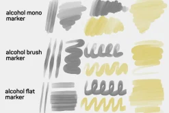 Basic manga procreate brushes