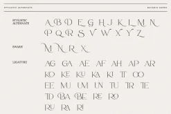 Bavaria Gates Font Family (Updated)