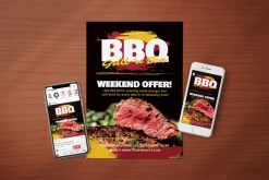 BBQ Restaurant - Flyer Media Kit
