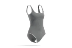 Beach Women Black Swimsuit 3D Model
