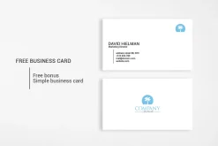 Beach resort logo design