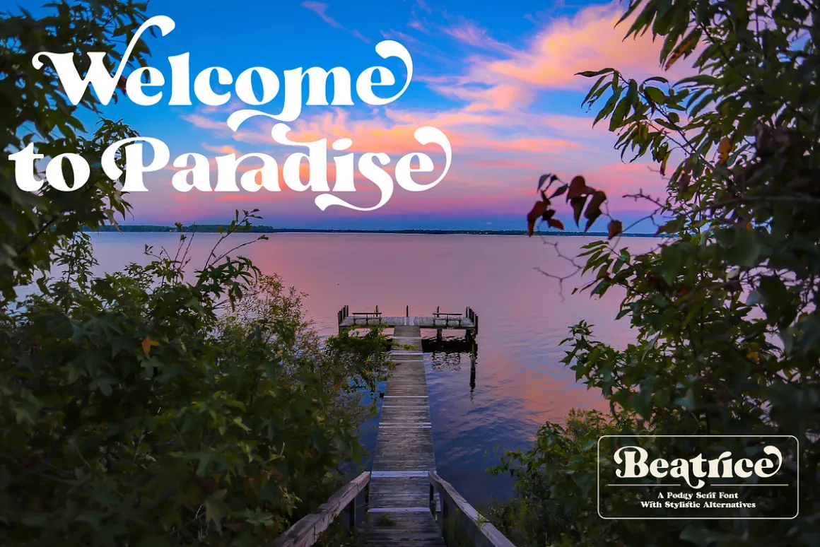 Beatrice - Retro Serif Font