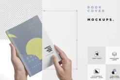 Beautiful Book Cover Mockups