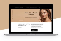 Beauty & Hair Salon Squarespace 7.1