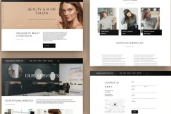 Beauty & Hair Salon Squarespace 7.1