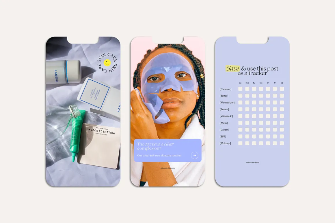 Beauty Instagram Templates – Canva