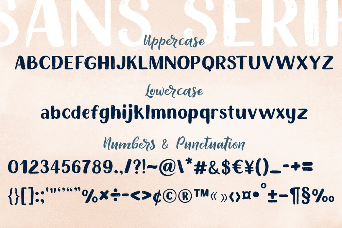 Beauty Inside Font Trio