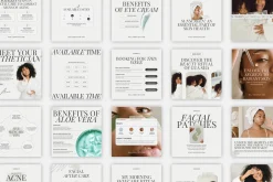 Beauty Instagram Canva Bundle