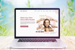 Beauty salon website template HTML