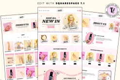 Beauty Squarespace 7.1 Ecommerce