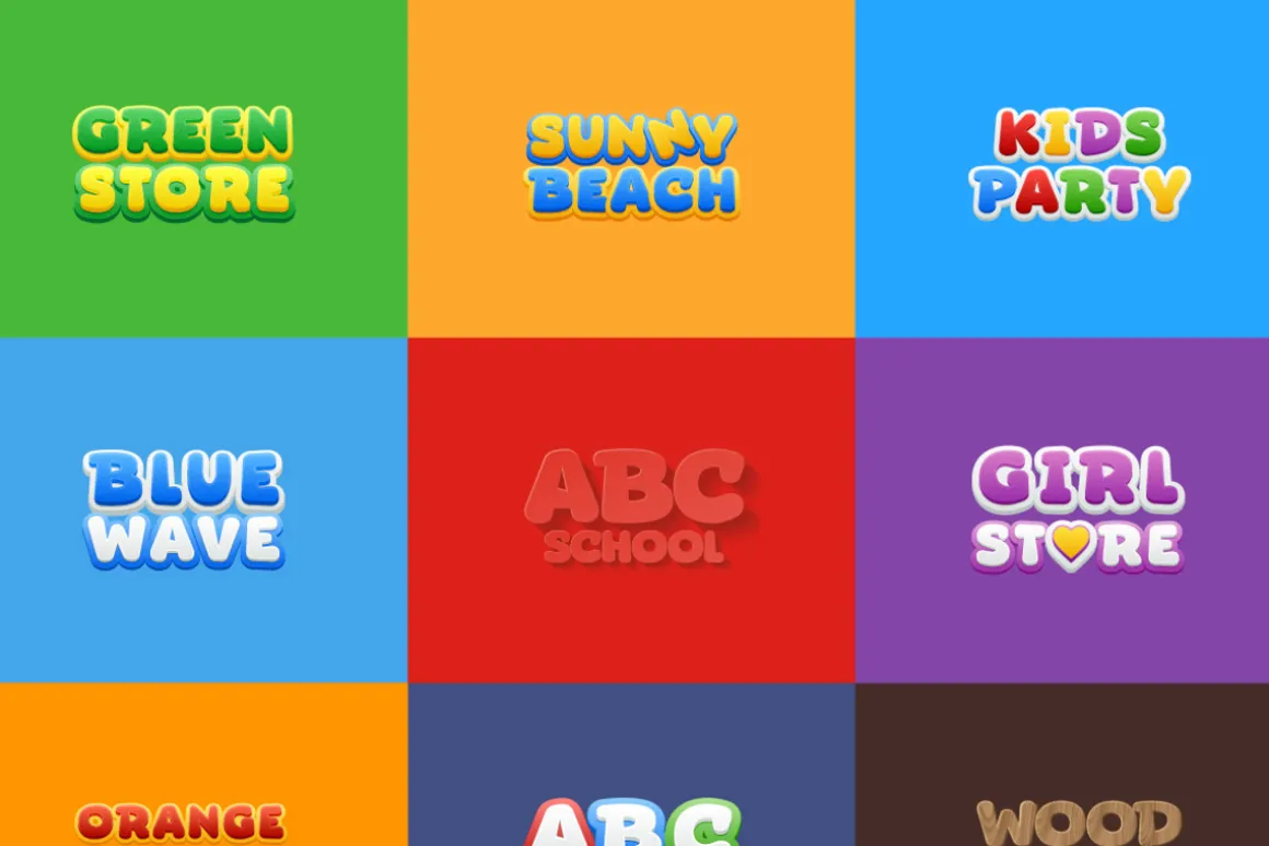 Beebzz. Child kid fun font. Display.