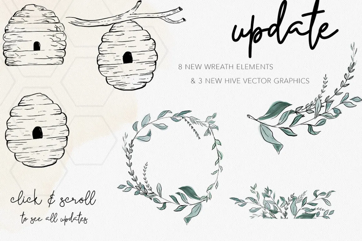 BEES & BOTANICALS | Modern Graphics