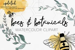 BEES & BOTANICALS | Modern Graphics